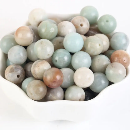 Perles en pierre naturelle 4 et 6 mm