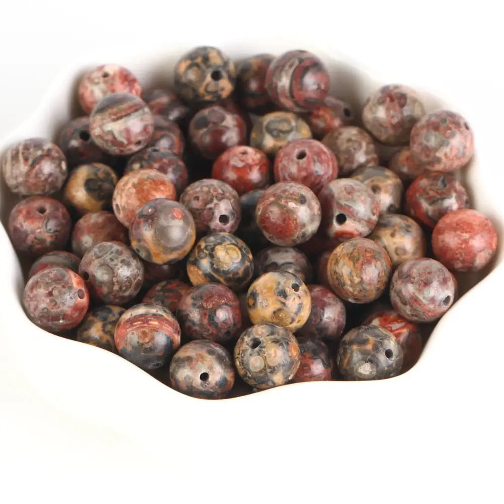 Perles en pierre naturelle 4 et 6 mm
