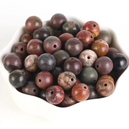 Perles en pierre naturelle 4 et 6 mm