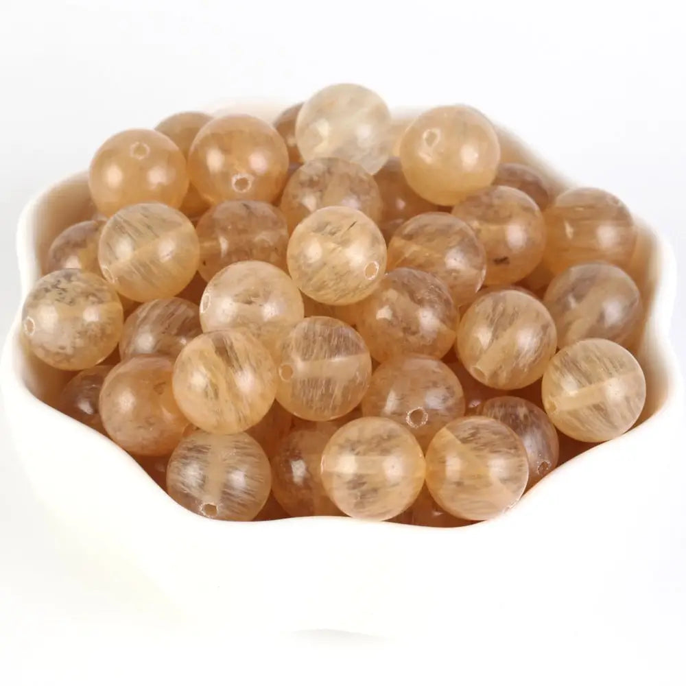 Perles en pierre naturelle 4 et 6 mm