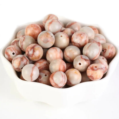 Perles en pierre naturelle 4 et 6 mm