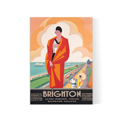 Affiche  Brighton -  Pierre Commarmond -Haute Définition - papier mat 230gr/m²