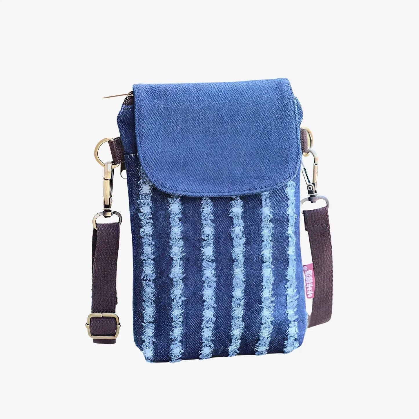 Pochette téléphone tissu